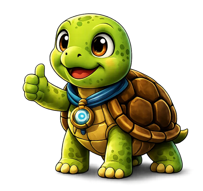 Thumbs Up Turtle